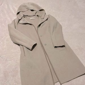 S’MAX MARA virgin wool angora rabbit blend coat (USA 4)